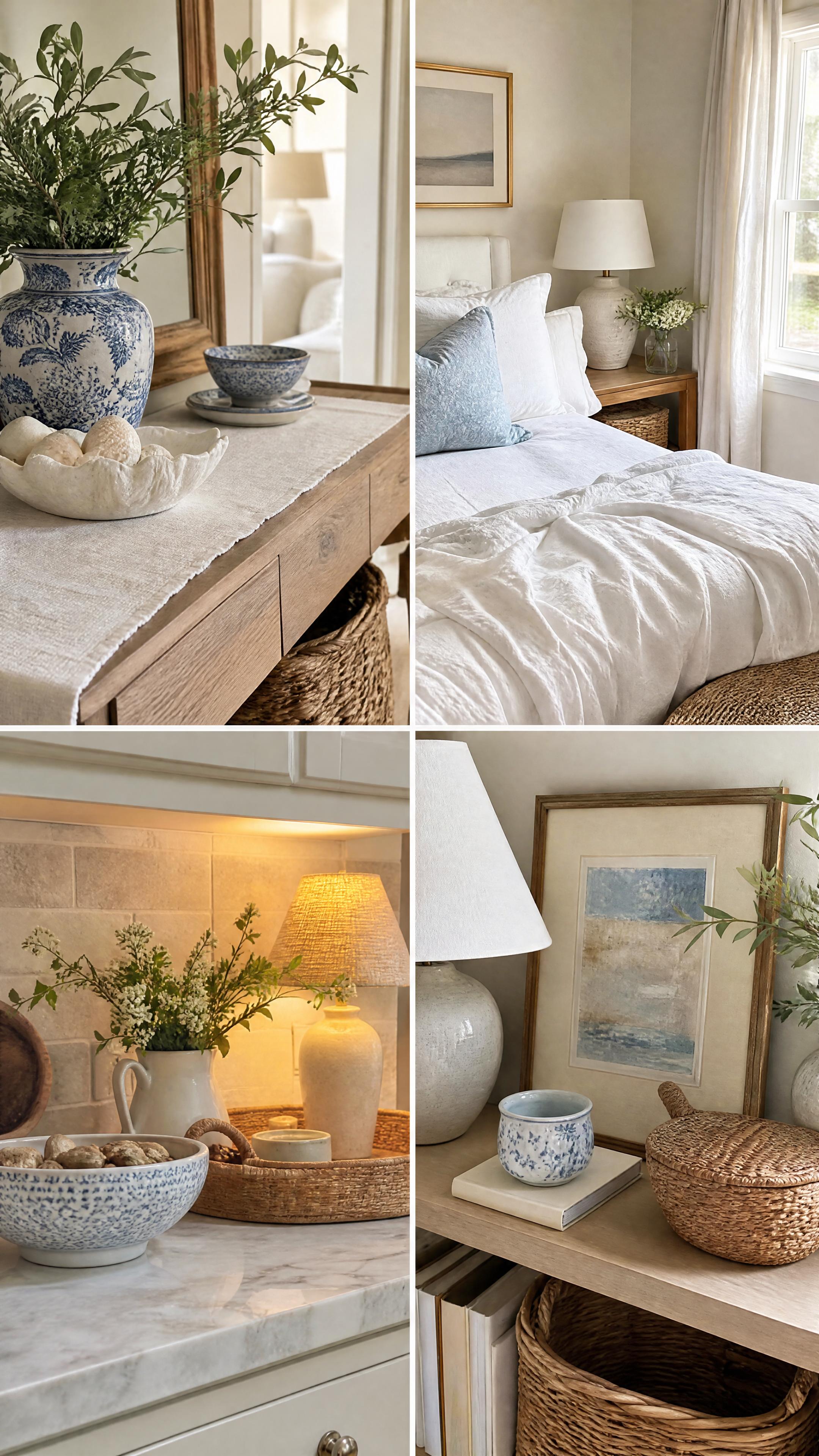 Coastal Bedroom Formula on a Budget approved Pinterest visual