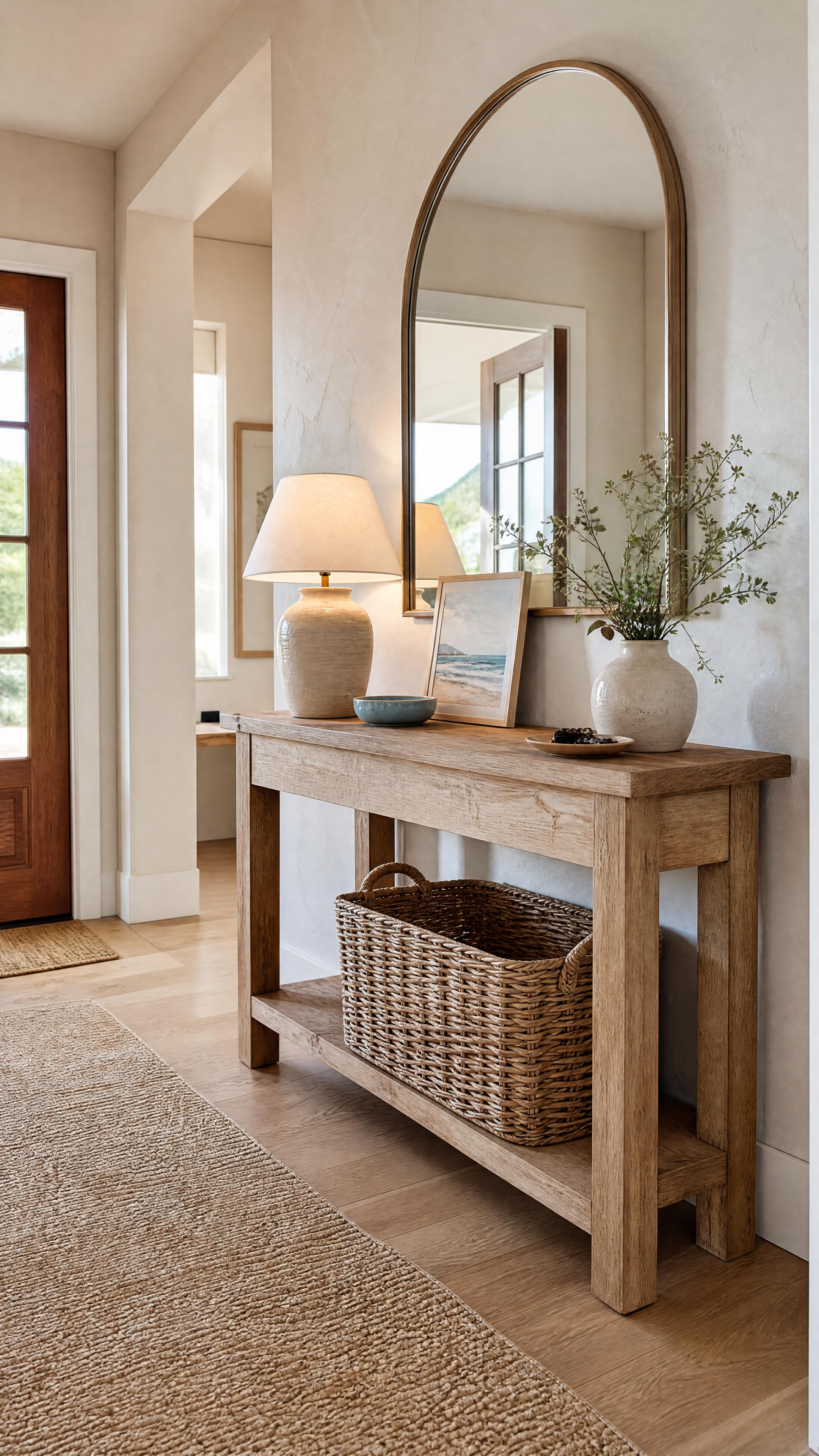 Corrected entryway-only Day 2 visual option 1